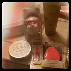 Lot of beauty products